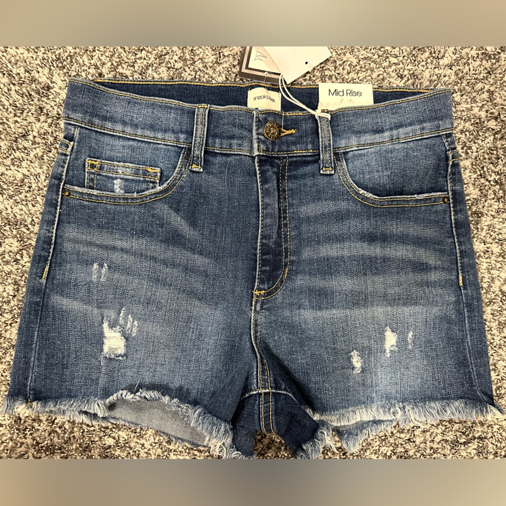 NWT Sneak peek brand mid rise shorts. Size M. $38 new